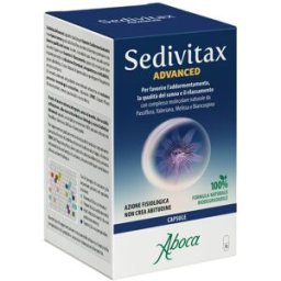ABOCA SpA SOCIETA' AGRICOLA Sedivitax Advanced - Integratore per favorire il riposo notturno - 70 opercoli