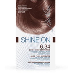 I.C.I.M. (BIONIKE) INTERNATION Shine On Tintura Capelli Colore Biondo Scuro Dorato Ramato 6.34
