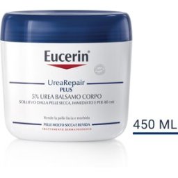 BEIERSDORF SPA Eucerin UreaRepair Plus Balsamo Corpo con Urea al 5% - Balsamo corpo per pelle molto secca e ruvida - 450 ml