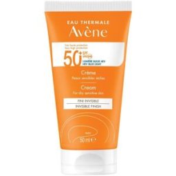 AVENE (Pierre Fabre It. SpA) Avene Solare Crema SPF50+ Effetto Invisibile - Crema solare idratante finish invisibile - 50 ml