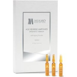 MEDSPA Srl Miamo Age Reverse Ampoules Epigenetic Formula - Siero viso antietà globale - 10 fiale da 2 ml