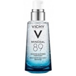 VICHY (L'Oreal Italia SpA) Mineral 89 Crema Viso - Booster quotidiano fortificante e rimpolpante con Acido Ialuronico - 75 ml