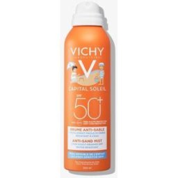 VICHY (L'Oreal Italia SpA) Vichy Capital Soleil Spray Kids SPF50+ Resistente all'acqua - Protezione solare per bambini - 200 ml