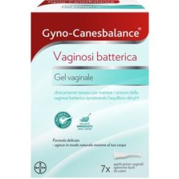 BAYER SpA Gyno-Canesbalance Gel Vaginale - Contro la candidosi batterica - 7 applicatori vaginali