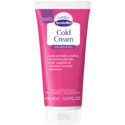 ZETA FARMACEUTICI SpA Euphidra Amido Mio Cold Cream Emulsione Viso e Corpo - Trattamento idratante per pelle a tendenza atopica ed eczema - 100 ml