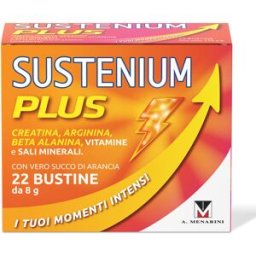 A.MENARINI IND.FARM.RIUN.Srl Sustenium Plus Intensive Formula - Integratore alimentare energizzante - 22 bustine