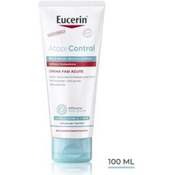 BEIERSDORF SPA Eucerin Atopi Control Crema Fasi Acute - Trattamento intensivo per dermatite atopica ed eczema - 100 ml