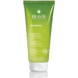 IST.GANASSINI SpA Rilastil Acnestil Gel Detergente - Detergente viso per pelle grassa ed impura - 200 ml