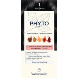 PHYTO (LABORATOIRE NATIVE IT.) Phyto Phytocolor Colorazione Permanente Tinta Numero 1 - Tinta capelli colore nero