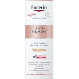 BEIERSDORF SPA Eucerin Anti Pigment Crema Giorno SPF30 Colorata - Crema giorno antimacchie - Colore Medio - 30 ml