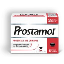 A.MENARINI IND.FARM.RIUN.Srl Prostamol - Integratore alimentare per la prostata e le vie urinarie - 30 Capsule