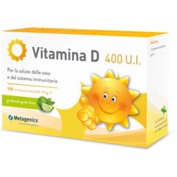METAGENICS BELGIUM bvba VITAMINA D 400UI 168 Compresse