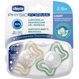 CHICCO (ARTSANA SpA) CH Succh.Light Lum.Sil.2-6m2pz