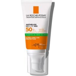 LA ROCHE POSAY-PHAS (L'Oreal) Anthelios XL Gel-Crema Tocco Secco Anti-Lucidità SPF 50+ Protezione Solare Molto Alta 50 ml