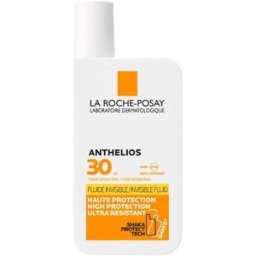 LA ROCHE POSAY-PHAS (L'Oreal) Anthelios Fluido Invisibile SPF 30 - Protezione Solare Ultra Resistente - 50 ml