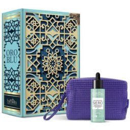 ZETA FARMACEUTICI SpA Euphidra Cofanetto di Natale Oro Blu - Siero viso idratante 30 ml + Pochette beauty travel