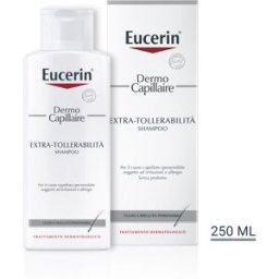 BEIERSDORF SPA Eucerin DermoCapillaire Shampoo Extra Tollerabilità - Adatto per Il cuoio capelluto ipersensibile - 250ml