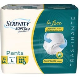 SERENITY SpA SERENITY*Pants SD Sens.Ex L 14