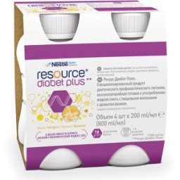 NESTLE' IT.SpA(HEALTHCARE NU.) RESOURCE Diabet P.Van.4x200ml