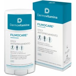 PASQUALI Srl Dermovitamina Filmocare Stick Antisfregamento - Stick protettivo contro le irritazioni cutanee - 35 g