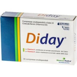 MINERVA MEDICA Srl DIDAY 30 Compresse Orodisp.