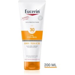 BEIERSDORF SPA Eucerin Sul Oil Control Dry Touch SPF30 - Crema gel solare corpo tocco secco dalla texture leggera - 200 ml