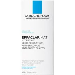 LA ROCHE POSAY-PHAS (L'Oreal) Effaclar Mat Crema Idratante Anti-Lucidità Pelle Grassa 40ml
