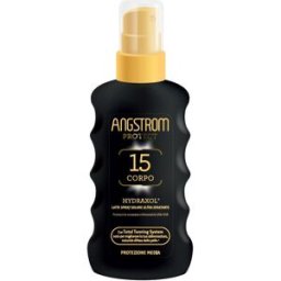 PERRIGO ITALIA Srl Angstrom Protect Latte Solare Spray Ultra Idratante SPF15 - Protezione solare bassa per il corpo - 175 ml