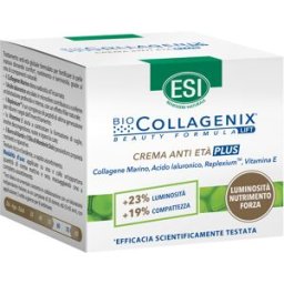 ESI Srl Esi Biocollagenix Beauty Formula Lift Crema Anti Età Plus - Crema viso illuminante antietà globale - 50 ml
