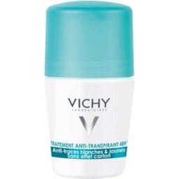 VICHY (L'Oreal Italia SpA) Vichy Deo Roll-On Deodorante Anti-Traspirante Trattamento Intensivo Anti Tracce 48 ore 50 ml