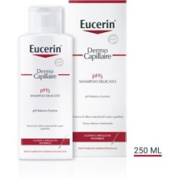 BEIERSDORF SPA Eucerin DermoCapillaire pH5 Shampoo Delicato - Shampoo adatto ad un cuoio capelluto sensibile - 250 ml
