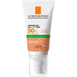 LA ROCHE POSAY-PHAS (L'Oreal) Anthelios XL Gel-Crema Colorata Tocco Secco Anti-Lucidità SPF 50+ Protezione Solare Molto Alta 50 ml