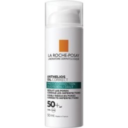 LA ROCHE POSAY-PHAS (L'Oreal) Anthelios Oil Correct SPF50+ - Olio antirughe con protezione solare alta - 50 ml