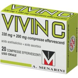 Vivin C*20cpr Eff 330mg+200mg