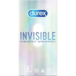 Durex Invisible 6 Pezzi
