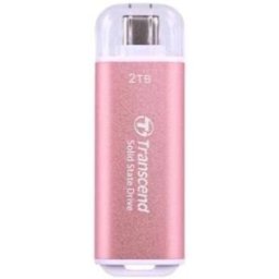 Transcend Esd300p Ssd Esterno 2.000gb Usb-C 3.2 Gen 2x1 Rose Pink