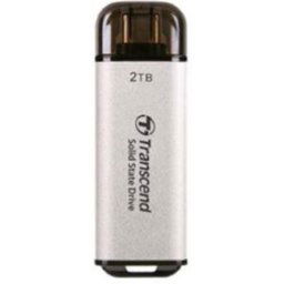 Transcend Esd300s Ssd Esterno Portatile 2.000gb Usb-C 3.2 Gen 2x1 Argento