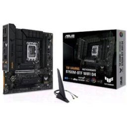 Asus Tuf Gaming B760m-Btf Wifi D4 Scheda Madre Matx Lga1700 Wi-Fi 6 Dual Pc4-42666u/ddr4-5333 1xdisplayport 1xhdmi 1xpcie 5.0x16 1xpcie4.0x16