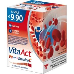 F&F VITA ACT FERRO+VIT C 60CPS