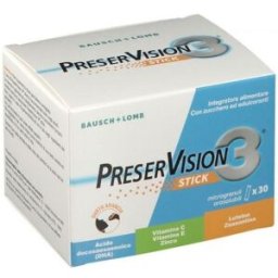 Bausch & Lomb PRESERVISION 3 30 STICK OROSOLUBILI DA 2 G