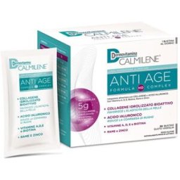 PASQUALI DERMOVITAMINA DERMOVITAMINA CALMILENE ANTIAGE IA A BASE DI COLLAGENE E ACIDO IALURONICO POLVERE 30 BUSTINE
