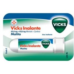 PROCTER & GAMBLE SRL VICKS INALANTE*rinol 1 bastoncino nasale 415,4 mg + 415,4 mg