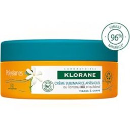 Klorane CREMA SUBLIMATRICE DOPOSOLE VISO E CORPO TAMANU E MONOI 200 ML