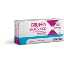 MYLAN SPA BRUFEN ANALGESICO*12 cpr riv 200 mg