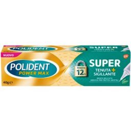 HALEON ITALY SRL POLIDENT SUPER TENUTA + SIGILLANTE MENTA DELICATA ADESIVO PROTESI DENTALE 40 G