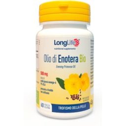 LONGLIFE Srl LONGLIFE OLIO ENOTERA BIO 60 PERLE 500 MG