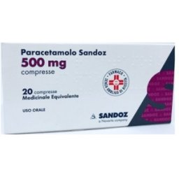 SANDOZ SPA PARACETAMOLO (SANDOZ)*20 cpr 500 mg