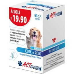 F&F; SRL ACTIVE PET CUTE E PELO 60 PERLE