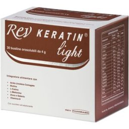 REV PHARMABIO SRL REV KERATIN LIGHT 30 BUSTE 120 G