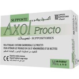 MAR-FARMA SRL AXOL PROCTO 10SUPPOSTE 2GR